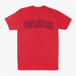 Penn Lake Park Pennsylvania Trendy Block Classic Dad T-Shirt