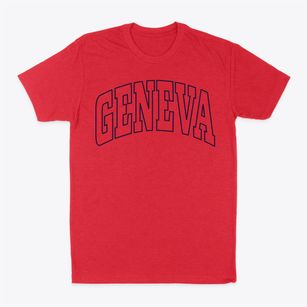 Geneva New York Trendy Block Classic Dad T-Shirt