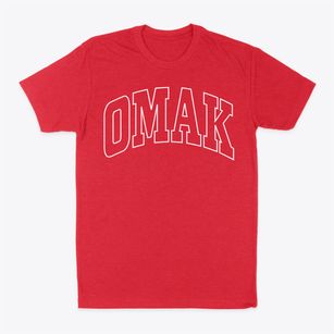 Omak Washington Trendy Block Classic Dad T-Shirt