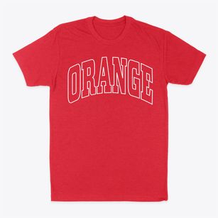 Orange Ohio Trendy Block Classic Dad T-Shirt