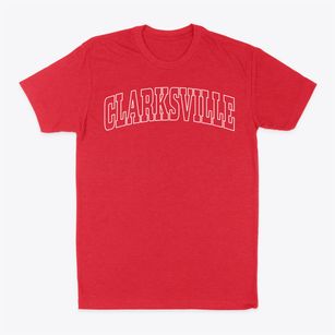 Clarksville Texas Trendy Block Classic Dad T-Shirt