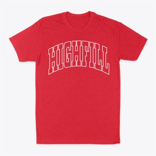Highfill Arkansas Trendy Block Classic Dad T-Shirt