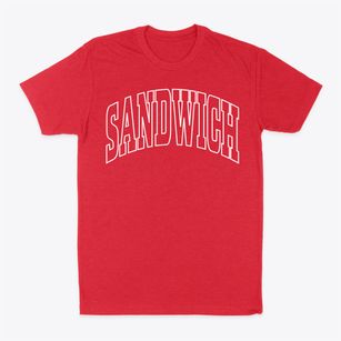 Sandwich Massachusetts Trendy Block Classic Dad T-Shirt