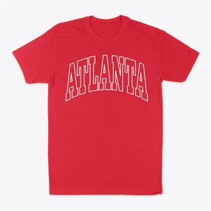 Atlanta Georgia Trendy Block Classic Dad T-Shirt