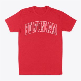 Fultonham Ohio Trendy Block Classic Dad T-Shirt