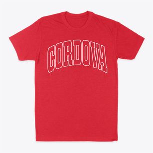 Cordova Nebraska Trendy Block Classic Dad T-Shirt