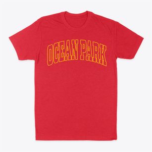 Ocean Park Washington Trendy Block Classic Dad T-Shirt