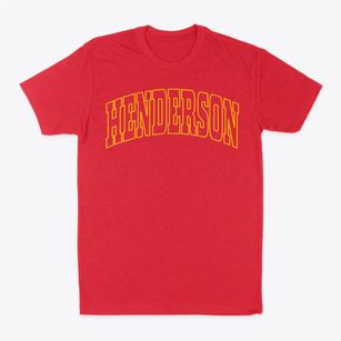 Henderson Nebraska Trendy Block Classic Dad T-Shirt