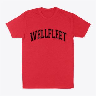 Wellfleet Massachusetts Varsity Classic Dad T-Shirt