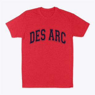 Des Arc Arkansas Varsity Classic Dad T-Shirt