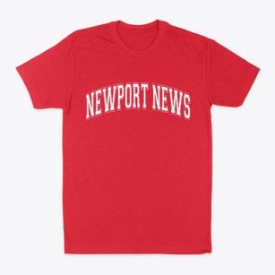 Newport News Virginia Varsity Classic Dad T-Shirt