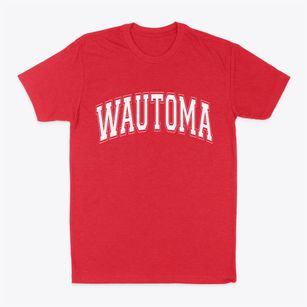 Wautoma Wisconsin Varsity Classic Dad T-Shirt