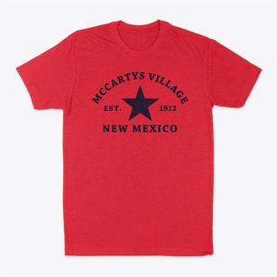 Mccartys Village New Mexico Star Classic Dad T-Shirt