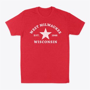 West Milwaukee Wisconsin Star Classic Dad T-Shirt