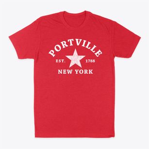 Portville New York Star Classic Dad T-Shirt