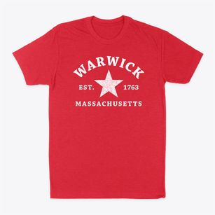 Warwick Massachusetts Star Classic Dad T-Shirt