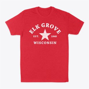 Elk Grove Wisconsin Star Classic Dad T-Shirt
