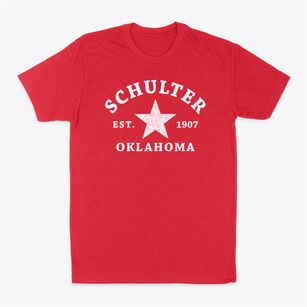 Schulter Oklahoma Star Classic Dad T-Shirt