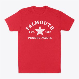 Falmouth Pennsylvania Star Classic Dad T-Shirt