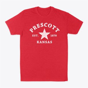 Prescott Kansas Star Classic Dad T-Shirt