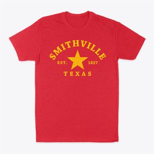 Smithville Texas Star Classic Dad T-Shirt