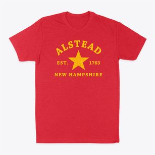 Alstead New Hampshire Star Classic Dad T-Shirt