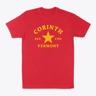 Corinth Vermont Star Classic Dad T-Shirt