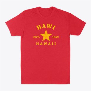 Hawi Hawaii Star Classic Dad T-Shirt