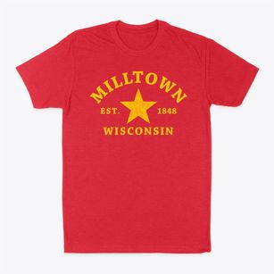 Milltown Wisconsin Star Classic Dad T-Shirt
