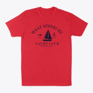 West Simsbury Connecticut Yacht Club Classic Dad T-Shirt