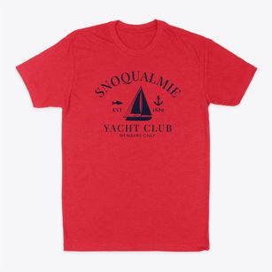 Snoqualmie Washington Yacht Club Classic Dad T-Shirt