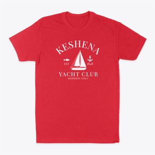 Keshena Wisconsin Yacht Club Classic Dad T-Shirt