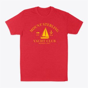 Mount Sterling Illinois Yacht Club Classic Dad T-Shirt