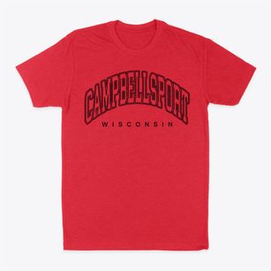 Campbellsport Wisconsin Inline Classic Dad T-Shirt