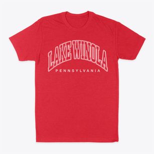 Lake Winola Pennsylvania Inline Classic Dad T-Shirt