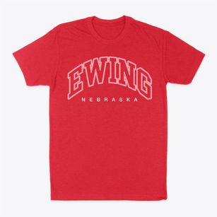 Ewing Nebraska Inline Classic Dad T-Shirt