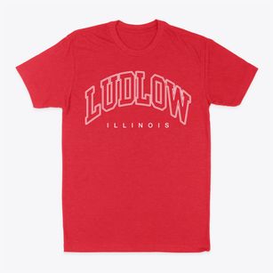 Ludlow Illinois Inline Classic Dad T-Shirt
