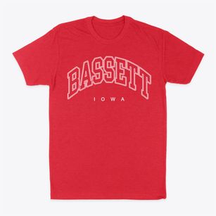 Bassett Iowa Inline Classic Dad T-Shirt