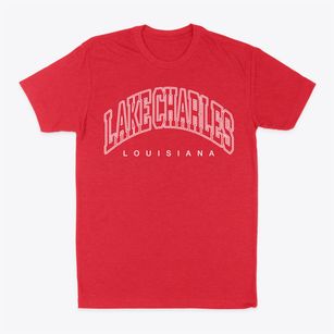 Lake Charles Louisiana Inline Classic Dad T-Shirt