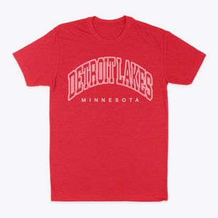Detroit Lakes Minnesota Inline Classic Dad T-Shirt