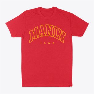 Manly Iowa Inline Classic Dad T-Shirt