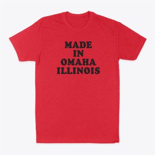 Omaha Illinois Classic 70s Classic Dad T-Shirt