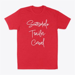 Scottsdale Trailer Corral Arizona Freestyle Classic Dad T-Shirt
