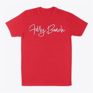 Folly Beach South Carolina Freestyle Classic Dad T-Shirt