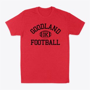 Goodland Oklahoma Football Classic Dad T-Shirt