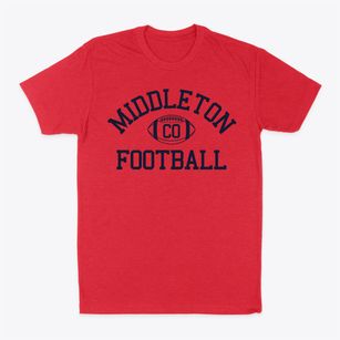 Middleton Colorado Football Classic Dad T-Shirt