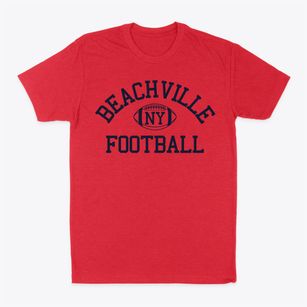 Beachville New York Football Classic Dad T-Shirt