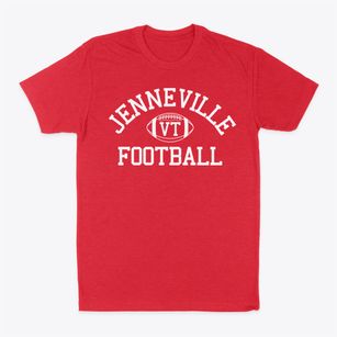 Jenneville Vermont Football Classic Dad T-Shirt