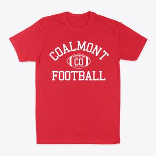 Coalmont Colorado Football Classic Dad T-Shirt
