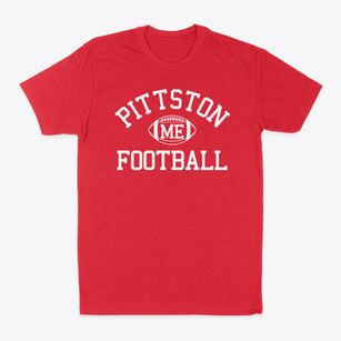 Pittston Maine Football Classic Dad T-Shirt